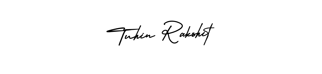How to Draw Tuhin Rakshit signature style? AmerikaSignatureDemo-Regular is a latest design signature styles for name Tuhin Rakshit. Tuhin Rakshit signature style 3 images and pictures png