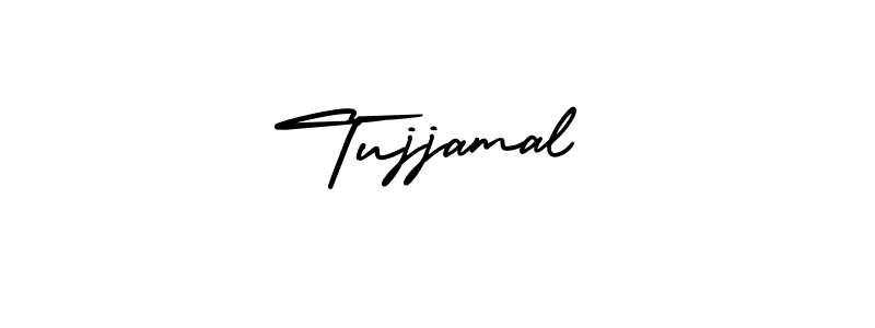 Create a beautiful signature design for name Tujjamal. With this signature (AmerikaSignatureDemo-Regular) fonts, you can make a handwritten signature for free. Tujjamal signature style 3 images and pictures png