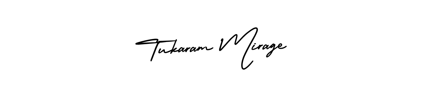 It looks lik you need a new signature style for name Tukaram Mirage. Design unique handwritten (AmerikaSignatureDemo-Regular) signature with our free signature maker in just a few clicks. Tukaram Mirage signature style 3 images and pictures png