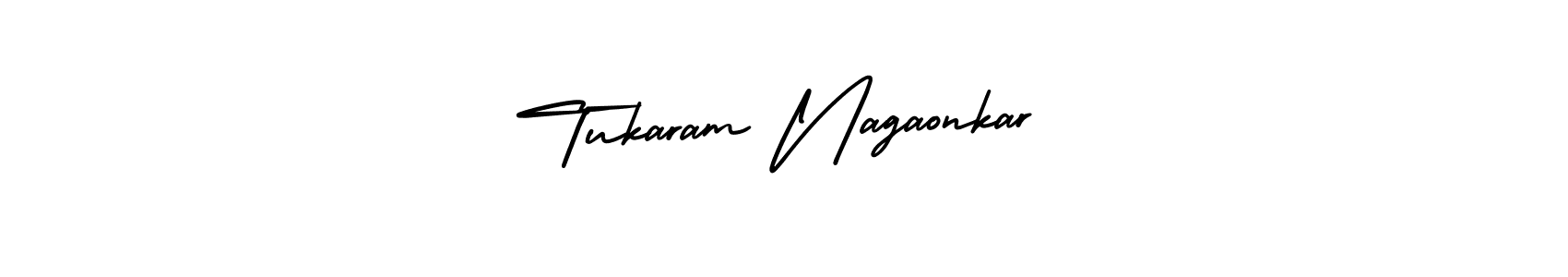 How to make Tukaram Nagaonkar signature? AmerikaSignatureDemo-Regular is a professional autograph style. Create handwritten signature for Tukaram Nagaonkar name. Tukaram Nagaonkar signature style 3 images and pictures png