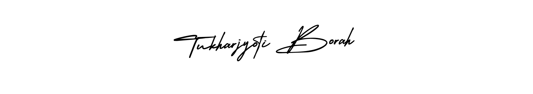 Make a short Tukharjyoti Borah signature style. Manage your documents anywhere anytime using AmerikaSignatureDemo-Regular. Create and add eSignatures, submit forms, share and send files easily. Tukharjyoti Borah signature style 3 images and pictures png