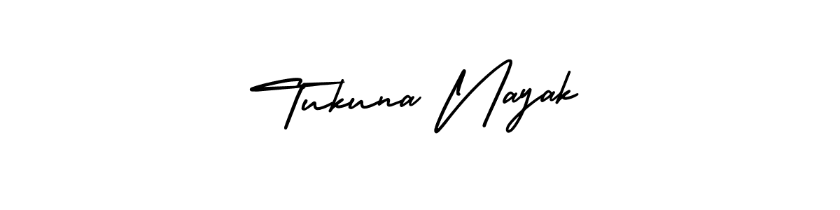 How to Draw Tukuna Nayak signature style? AmerikaSignatureDemo-Regular is a latest design signature styles for name Tukuna Nayak. Tukuna Nayak signature style 3 images and pictures png