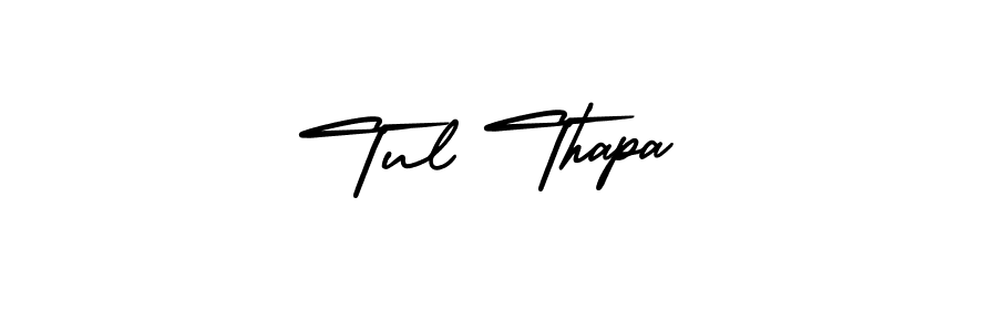 Make a beautiful signature design for name Tul Thapa. Use this online signature maker to create a handwritten signature for free. Tul Thapa signature style 3 images and pictures png
