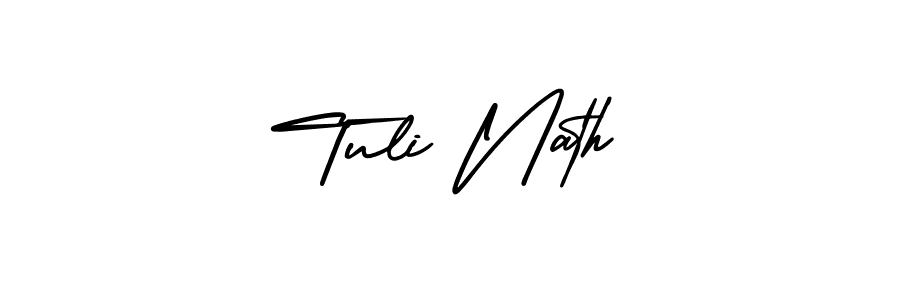 if you are searching for the best signature style for your name Tuli Nath. so please give up your signature search. here we have designed multiple signature styles  using AmerikaSignatureDemo-Regular. Tuli Nath signature style 3 images and pictures png