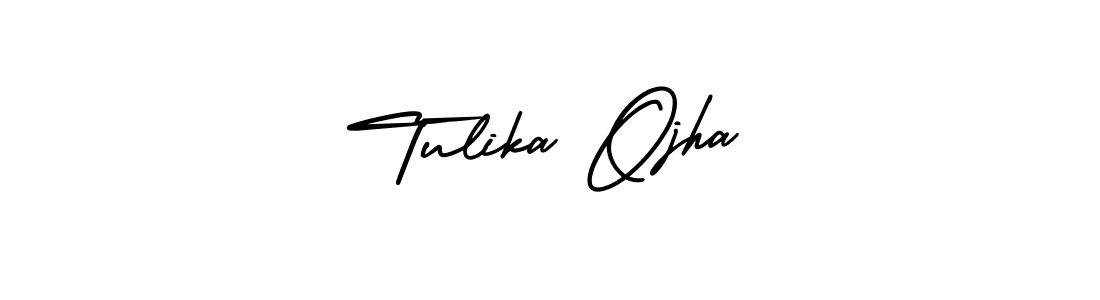 Best and Professional Signature Style for Tulika Ojha. AmerikaSignatureDemo-Regular Best Signature Style Collection. Tulika Ojha signature style 3 images and pictures png