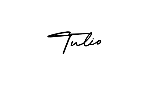 How to Draw Tulio signature style? AmerikaSignatureDemo-Regular is a latest design signature styles for name Tulio. Tulio signature style 3 images and pictures png