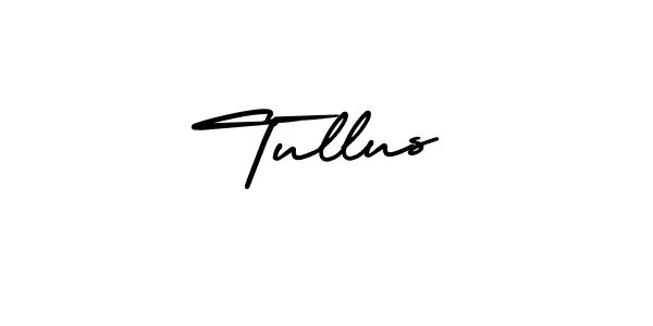 How to make Tullus signature? AmerikaSignatureDemo-Regular is a professional autograph style. Create handwritten signature for Tullus name. Tullus signature style 3 images and pictures png