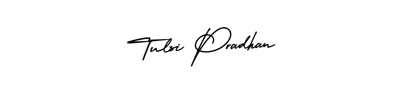 Also we have Tulsi Pradhan name is the best signature style. Create professional handwritten signature collection using AmerikaSignatureDemo-Regular autograph style. Tulsi Pradhan signature style 3 images and pictures png