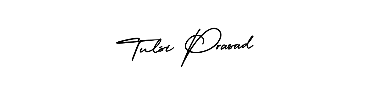 How to make Tulsi Prasad signature? AmerikaSignatureDemo-Regular is a professional autograph style. Create handwritten signature for Tulsi Prasad name. Tulsi Prasad signature style 3 images and pictures png