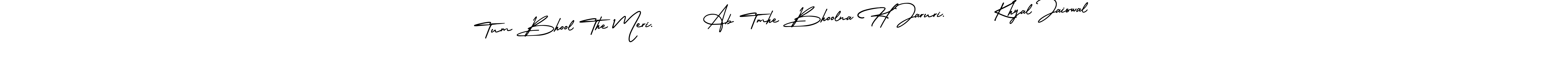 if you are searching for the best signature style for your name Tum Bhool The Meri.      Ab Tmhe Bhoolna H Jaruri.      Khyal Jaiswal. so please give up your signature search. here we have designed multiple signature styles  using AmerikaSignatureDemo-Regular. Tum Bhool The Meri.      Ab Tmhe Bhoolna H Jaruri.      Khyal Jaiswal signature style 3 images and pictures png