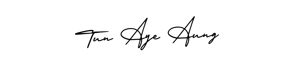 Best and Professional Signature Style for Tun Aye Aung. AmerikaSignatureDemo-Regular Best Signature Style Collection. Tun Aye Aung signature style 3 images and pictures png
