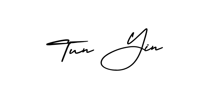 Similarly AmerikaSignatureDemo-Regular is the best handwritten signature design. Signature creator online .You can use it as an online autograph creator for name Tun Yin. Tun Yin signature style 3 images and pictures png