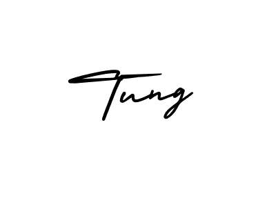 Make a beautiful signature design for name Tung. With this signature (AmerikaSignatureDemo-Regular) style, you can create a handwritten signature for free. Tung signature style 3 images and pictures png