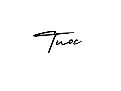 Use a signature maker to create a handwritten signature online. With this signature software, you can design (AmerikaSignatureDemo-Regular) your own signature for name Tuoc. Tuoc signature style 3 images and pictures png