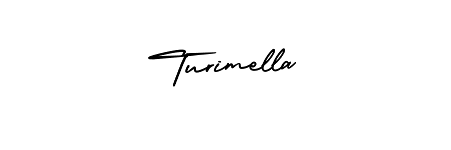 Also we have Turimella name is the best signature style. Create professional handwritten signature collection using AmerikaSignatureDemo-Regular autograph style. Turimella signature style 3 images and pictures png