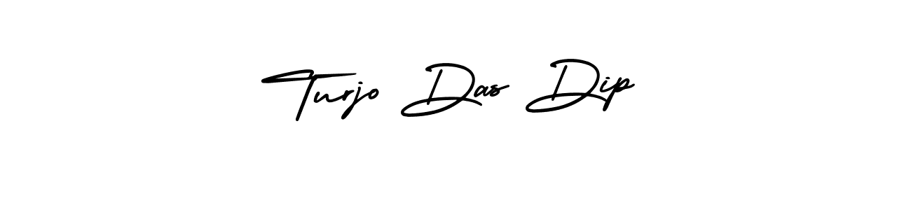 Also we have Turjo Das Dip name is the best signature style. Create professional handwritten signature collection using AmerikaSignatureDemo-Regular autograph style. Turjo Das Dip signature style 3 images and pictures png