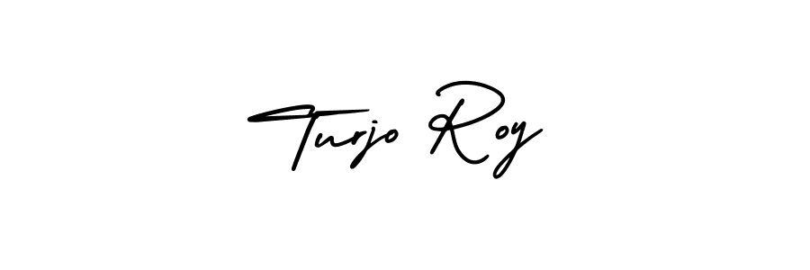 Make a beautiful signature design for name Turjo Roy. Use this online signature maker to create a handwritten signature for free. Turjo Roy signature style 3 images and pictures png