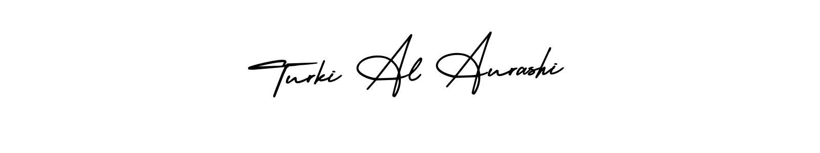 Design your own signature with our free online signature maker. With this signature software, you can create a handwritten (AmerikaSignatureDemo-Regular) signature for name Turki Al Aurashi. Turki Al Aurashi signature style 3 images and pictures png