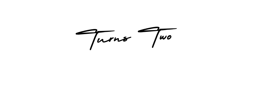 Here are the top 10 professional signature styles for the name Turns Two. These are the best autograph styles you can use for your name. Turns Two signature style 3 images and pictures png