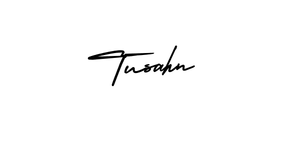 How to make Tusahn signature? AmerikaSignatureDemo-Regular is a professional autograph style. Create handwritten signature for Tusahn name. Tusahn signature style 3 images and pictures png