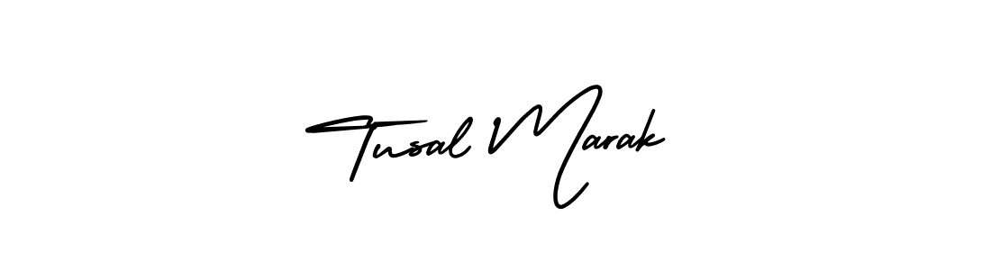 Check out images of Autograph of Tusal Marak name. Actor Tusal Marak Signature Style. AmerikaSignatureDemo-Regular is a professional sign style online. Tusal Marak signature style 3 images and pictures png