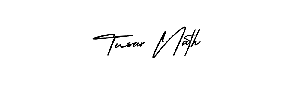 Use a signature maker to create a handwritten signature online. With this signature software, you can design (AmerikaSignatureDemo-Regular) your own signature for name Tusar Nath. Tusar Nath signature style 3 images and pictures png