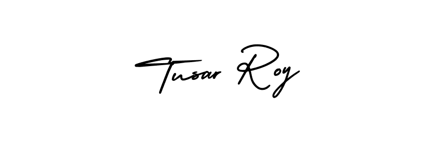 Similarly AmerikaSignatureDemo-Regular is the best handwritten signature design. Signature creator online .You can use it as an online autograph creator for name Tusar Roy. Tusar Roy signature style 3 images and pictures png