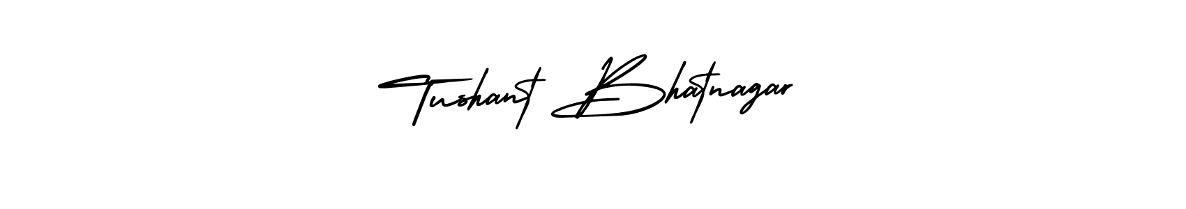 How to make Tushant Bhatnagar name signature. Use AmerikaSignatureDemo-Regular style for creating short signs online. This is the latest handwritten sign. Tushant Bhatnagar signature style 3 images and pictures png