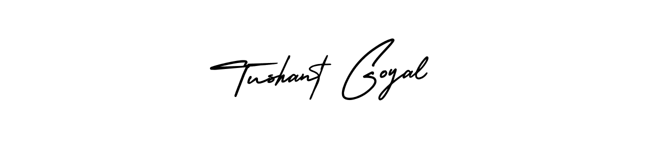 if you are searching for the best signature style for your name Tushant Goyal. so please give up your signature search. here we have designed multiple signature styles  using AmerikaSignatureDemo-Regular. Tushant Goyal signature style 3 images and pictures png