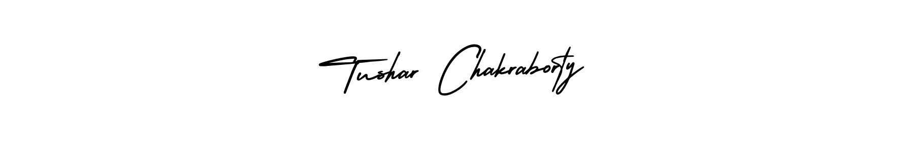Make a beautiful signature design for name Tushar Chakraborty. With this signature (AmerikaSignatureDemo-Regular) style, you can create a handwritten signature for free. Tushar Chakraborty signature style 3 images and pictures png