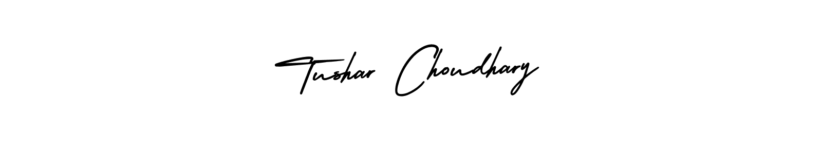 Use a signature maker to create a handwritten signature online. With this signature software, you can design (AmerikaSignatureDemo-Regular) your own signature for name Tushar Choudhary. Tushar Choudhary signature style 3 images and pictures png
