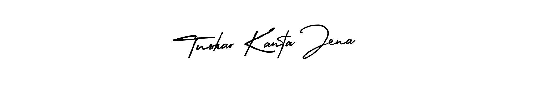 How to make Tushar Kanta Jena name signature. Use AmerikaSignatureDemo-Regular style for creating short signs online. This is the latest handwritten sign. Tushar Kanta Jena signature style 3 images and pictures png