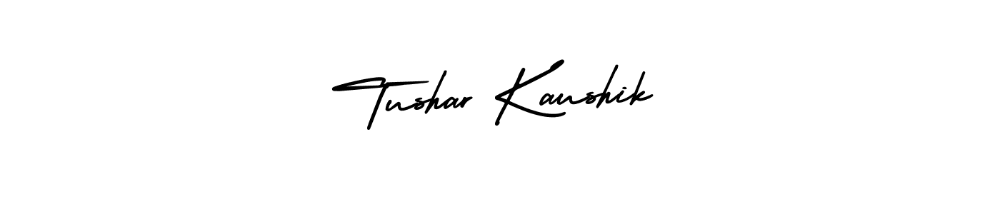 Also we have Tushar Kaushik name is the best signature style. Create professional handwritten signature collection using AmerikaSignatureDemo-Regular autograph style. Tushar Kaushik signature style 3 images and pictures png