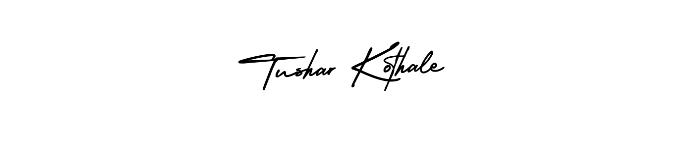 Best and Professional Signature Style for Tushar Kothale. AmerikaSignatureDemo-Regular Best Signature Style Collection. Tushar Kothale signature style 3 images and pictures png