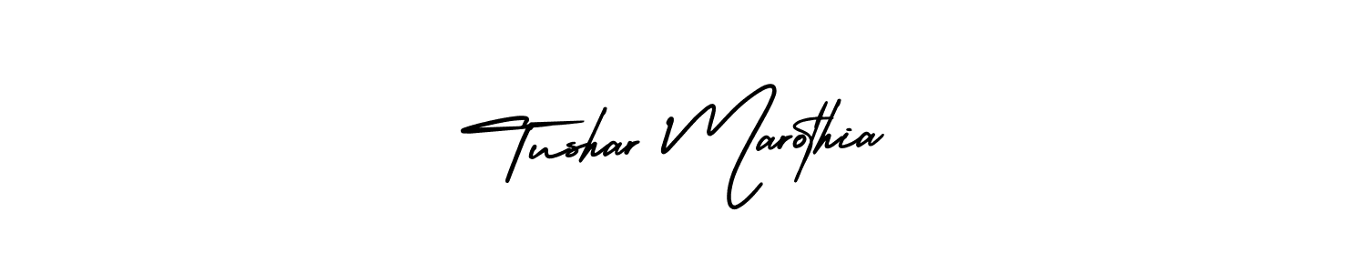 Make a beautiful signature design for name Tushar Marothia. Use this online signature maker to create a handwritten signature for free. Tushar Marothia signature style 3 images and pictures png