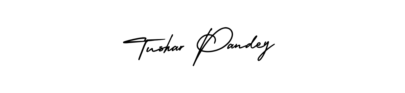 AmerikaSignatureDemo-Regular is a professional signature style that is perfect for those who want to add a touch of class to their signature. It is also a great choice for those who want to make their signature more unique. Get Tushar Pandey name to fancy signature for free. Tushar Pandey signature style 3 images and pictures png