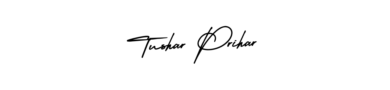 Check out images of Autograph of Tushar Prihar name. Actor Tushar Prihar Signature Style. AmerikaSignatureDemo-Regular is a professional sign style online. Tushar Prihar signature style 3 images and pictures png