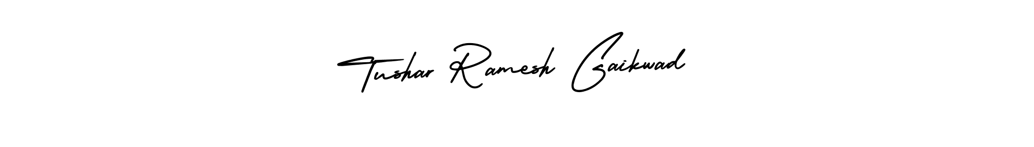 See photos of Tushar Ramesh Gaikwad official signature by Spectra . Check more albums & portfolios. Read reviews & check more about AmerikaSignatureDemo-Regular font. Tushar Ramesh Gaikwad signature style 3 images and pictures png