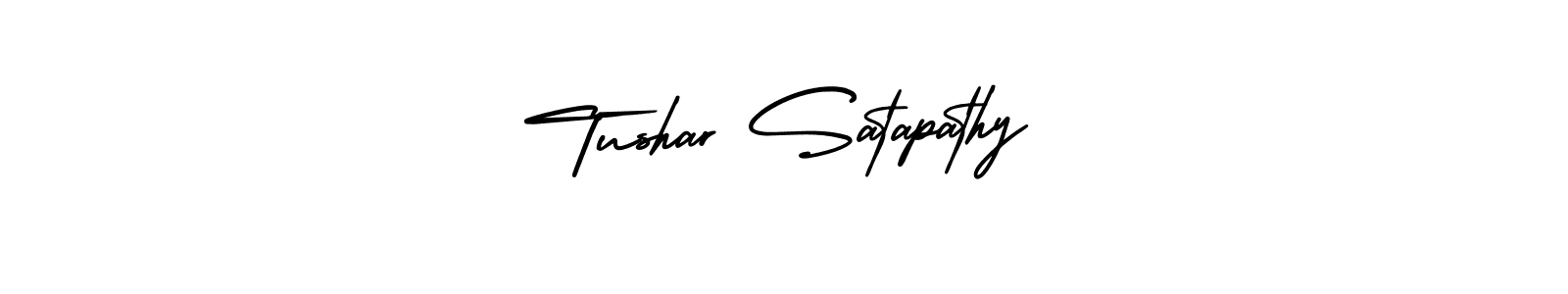 Use a signature maker to create a handwritten signature online. With this signature software, you can design (AmerikaSignatureDemo-Regular) your own signature for name Tushar Satapathy. Tushar Satapathy signature style 3 images and pictures png