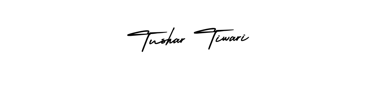 Design your own signature with our free online signature maker. With this signature software, you can create a handwritten (AmerikaSignatureDemo-Regular) signature for name Tushar Tiwari. Tushar Tiwari signature style 3 images and pictures png