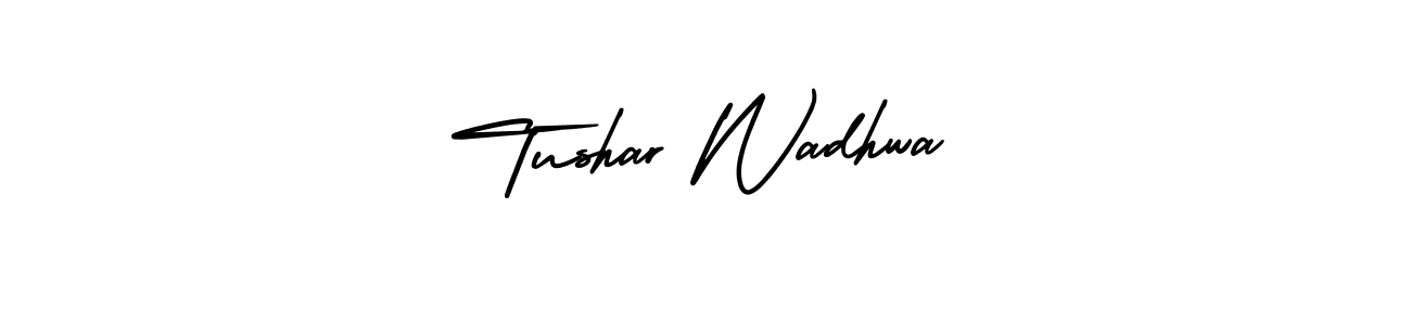 Similarly AmerikaSignatureDemo-Regular is the best handwritten signature design. Signature creator online .You can use it as an online autograph creator for name Tushar Wadhwa. Tushar Wadhwa signature style 3 images and pictures png