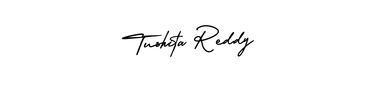 Check out images of Autograph of Tushita Reddy name. Actor Tushita Reddy Signature Style. AmerikaSignatureDemo-Regular is a professional sign style online. Tushita Reddy signature style 3 images and pictures png