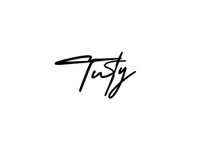 Also You can easily find your signature by using the search form. We will create Tuty name handwritten signature images for you free of cost using AmerikaSignatureDemo-Regular sign style. Tuty signature style 3 images and pictures png