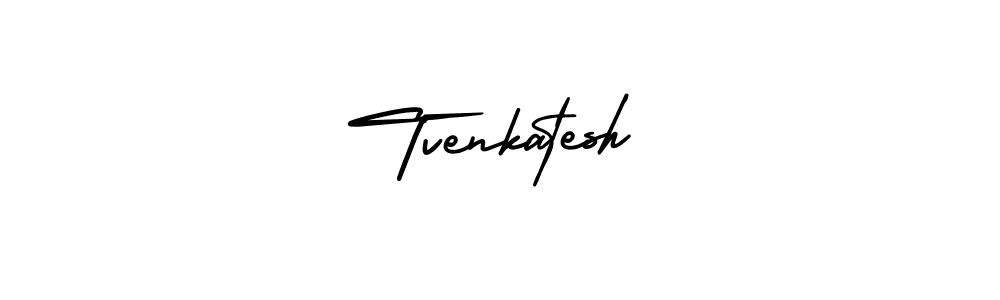 Make a beautiful signature design for name Tvenkatesh. With this signature (AmerikaSignatureDemo-Regular) style, you can create a handwritten signature for free. Tvenkatesh signature style 3 images and pictures png