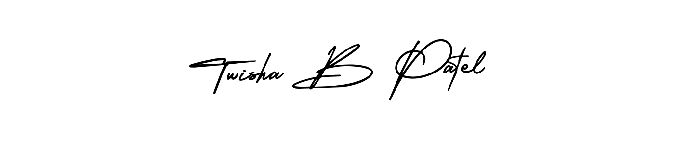 Once you've used our free online signature maker to create your best signature AmerikaSignatureDemo-Regular style, it's time to enjoy all of the benefits that Twisha B Patel name signing documents. Twisha B Patel signature style 3 images and pictures png