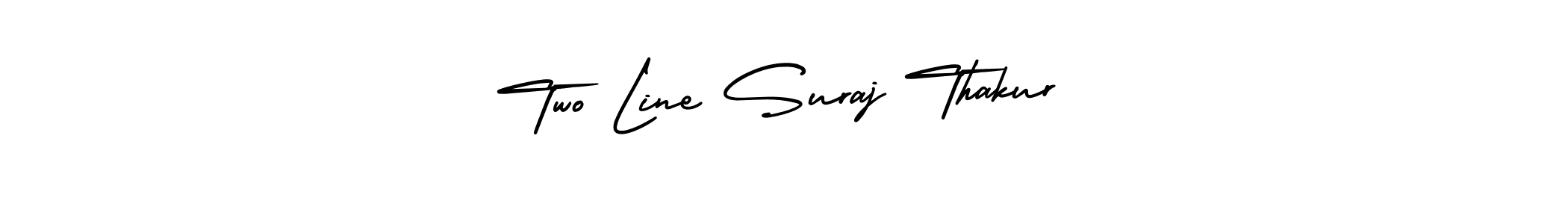 You can use this online signature creator to create a handwritten signature for the name Two Line Suraj Thakur. This is the best online autograph maker. Two Line Suraj Thakur signature style 3 images and pictures png
