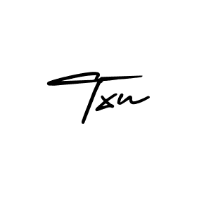 The best way (AmerikaSignatureDemo-Regular) to make a short signature is to pick only two or three words in your name. The name Txu include a total of six letters. For converting this name. Txu signature style 3 images and pictures png