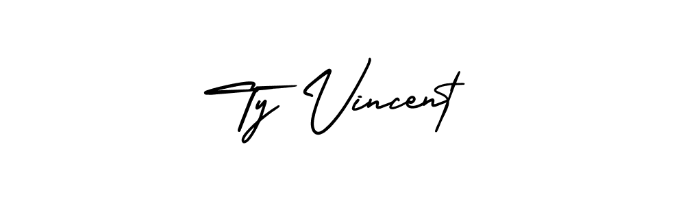 Make a beautiful signature design for name Ty Vincent. Use this online signature maker to create a handwritten signature for free. Ty Vincent signature style 3 images and pictures png