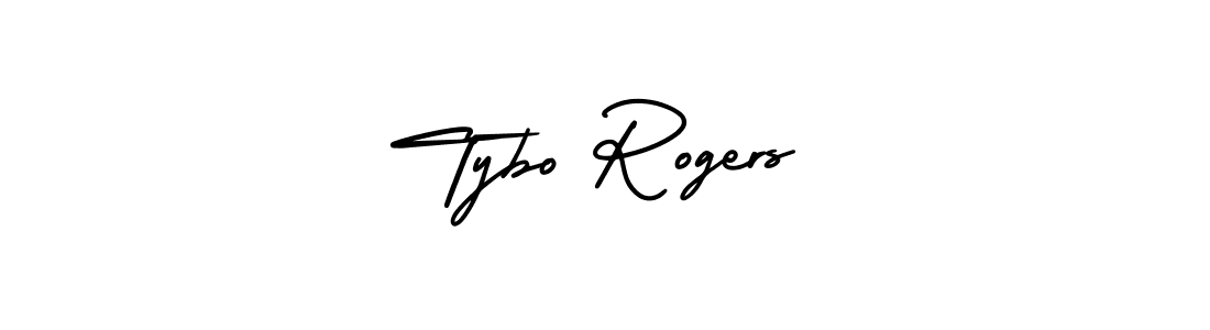 This is the best signature style for the Tybo Rogers name. Also you like these signature font (AmerikaSignatureDemo-Regular). Mix name signature. Tybo Rogers signature style 3 images and pictures png