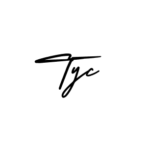 Also You can easily find your signature by using the search form. We will create Tyc name handwritten signature images for you free of cost using AmerikaSignatureDemo-Regular sign style. Tyc signature style 3 images and pictures png